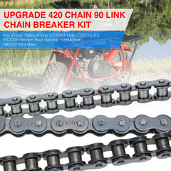 GREHUA chain breaker tool included for on-site maintenance.