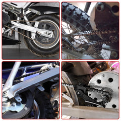 Durable metal chain by GREHUA built to withstand rugged dirt riding