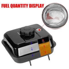 GREHUA fuel level gauge tank shows remaining fuel at a glance.