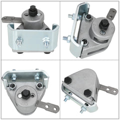 GREHUA Go Kart brake cable system shows tension control for responsive braking