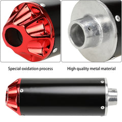 GREHUA heat wrap on muffler highlights heat protection during rides.