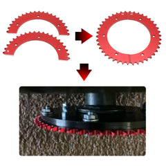 GREHUA Predator 212cc compatible sprocket adaptable to engine configurations