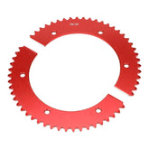 GREHUA split sprocket side view highlights lightweight aluminum design for Predator mini bikes.