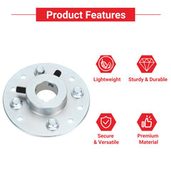 GREHUA sprocket hub with keyway for easy alignment and secure mounting.