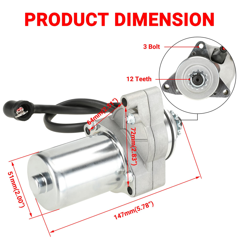 GREHUA starter motor durable materials closeup for long service life