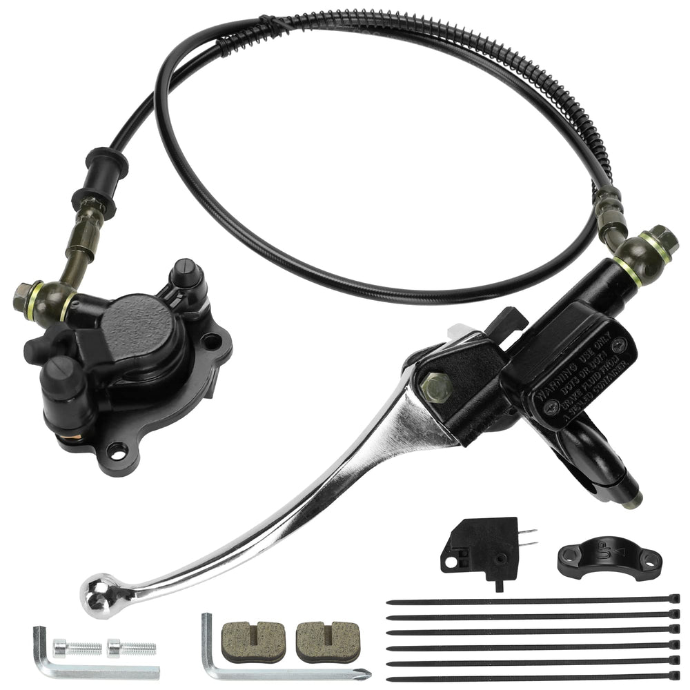 GREHUA upgraded mini bike hydraulic brake assembly for improved stopping power