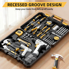 GRENPRO cordless drill with LED light for dim workspaces