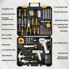GRENPRO portable tool box with embedded grooves for easy transport
