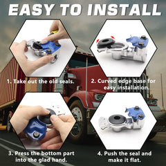 GREPSPUD curved edge base seals designed for easy installation.