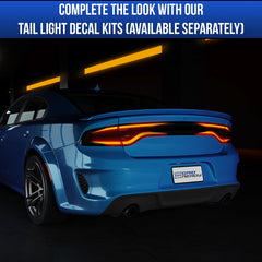 GRIDREADY precise-cut Dodge Charger taillight kit for quick upgrades.