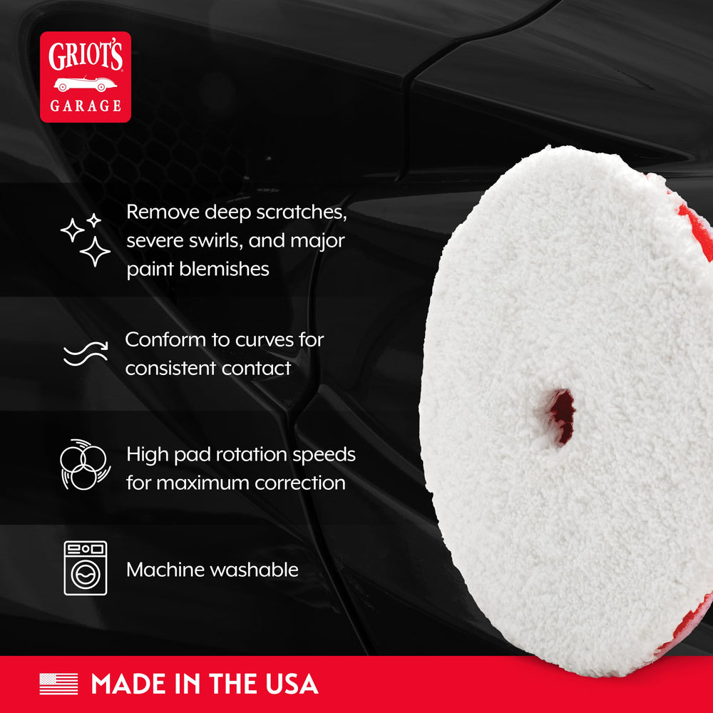 Griot's Garage Innerflex foam interface demonstrates flexible contact over curves