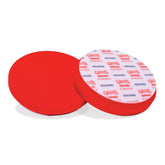 Griot's Garage red foam waxing pad with flat beveled face for even application.