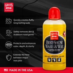 Griot's Garage Best of Show carnauba layer highlights added shine and protection for finishes.