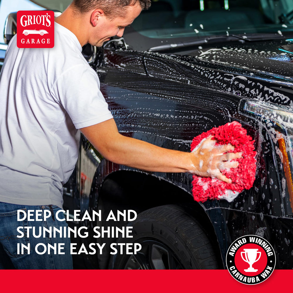 Griot's Garage Best of Show gloss finish indicates a just-waxed look after quick detailing.