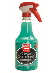 Griot's Garage Ceramic Speed Shine detail spray bottle delivering showroom gloss.