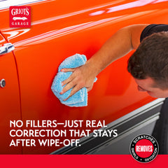 Griot's Garage Complete Compound delivers a high-gloss finish after use