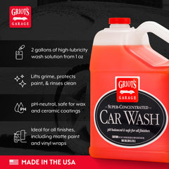 Griot's Garage pH-balanced formula safe for waxes, sealants, and coatings.