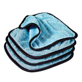 Griot's Garage PFM glass towel shows high absorption for fast drying of glass surfaces