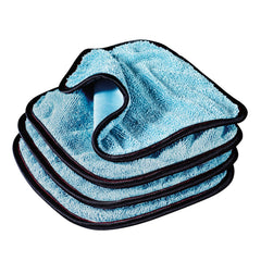 Griot's Garage PFM glass towel shows high absorption for fast drying of glass surfaces