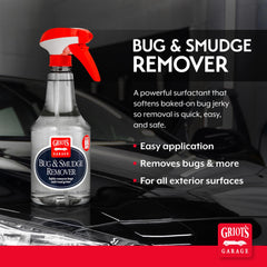 Griot's Garage Smudge Remover panel cleaning enables safe exterior touch-ups.