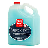 Griot's Garage Speed Shine bottle and spray nozzle for fast, streak-free detailing.