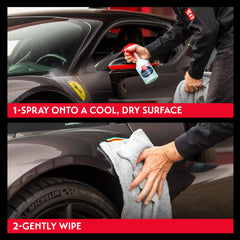 Griot's Garage Speed Shine boosts gloss on paint, glass, and chrome.