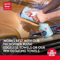 Waterless detailing with Speed Shine for a clean, convenient wipe-down.