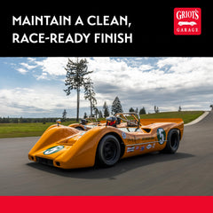 Griot's Garage Track Spray after-track cleanup for show-ready finish.