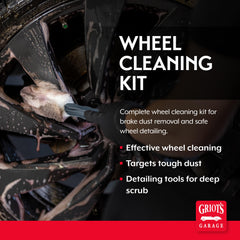Griot's Garage long-reach wheel brush reaches tight spots without scratching rims