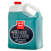 Griot's Garage Wheel Cleaner bottle pour demonstrates easy, controlled application for quick cleaning.