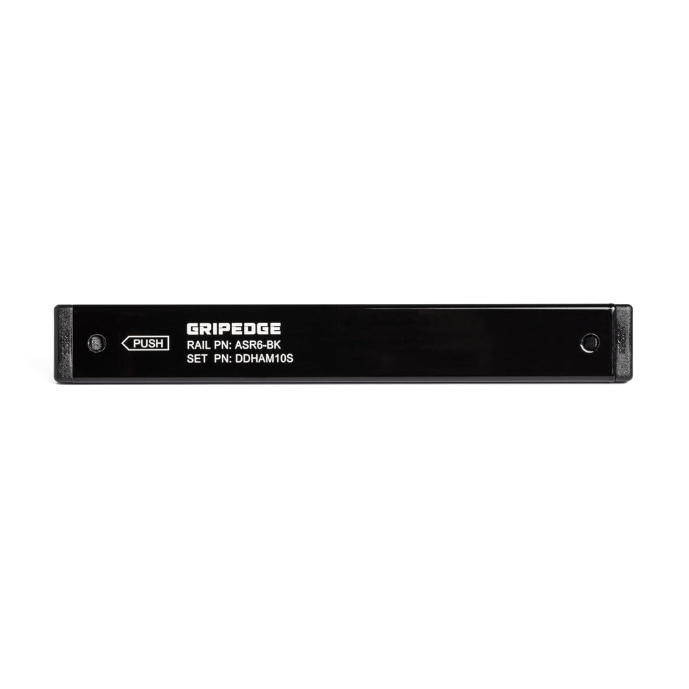 GripEdge laser-etched size markings improve visibility during fastener work.