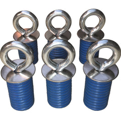 GripPRO ATV Anchors fit 1-inch bed holes for secure Polaris mounting.