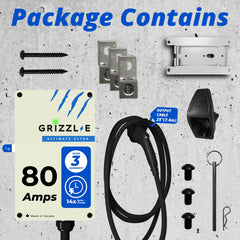 Grizzl-E load balancing feature optimizes power distribution across units.