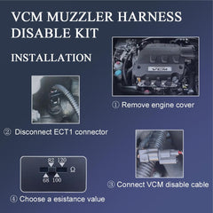 Gruviton VCM Muzzler for Accord 2008+ showing stability and smoother VCM interaction