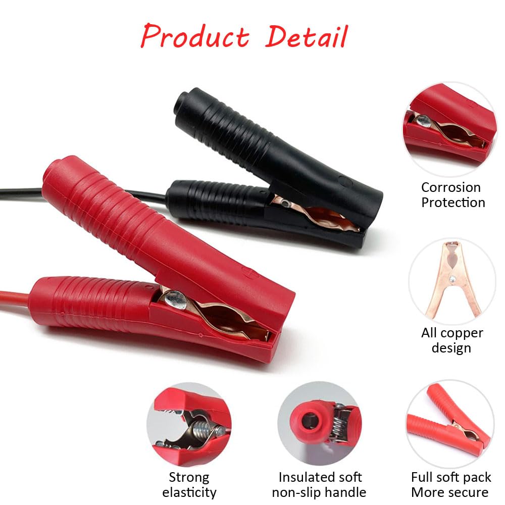 GRZWAYS 6ft jumper cable ideal for mid-size cars and light trucks