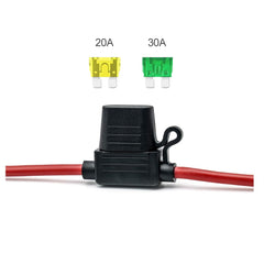 GRZWAYS standard cigarette lighter socket compatibility for quick connect and secure fit.