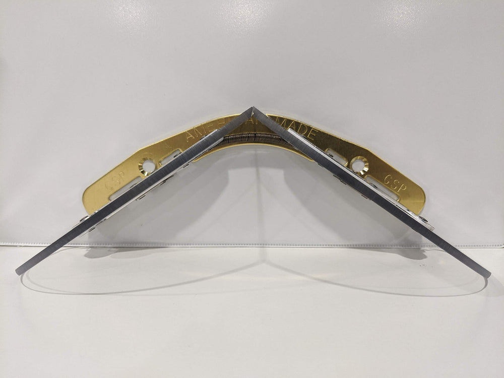 GSP Bourkes clear shields showing lens options for different lighting.