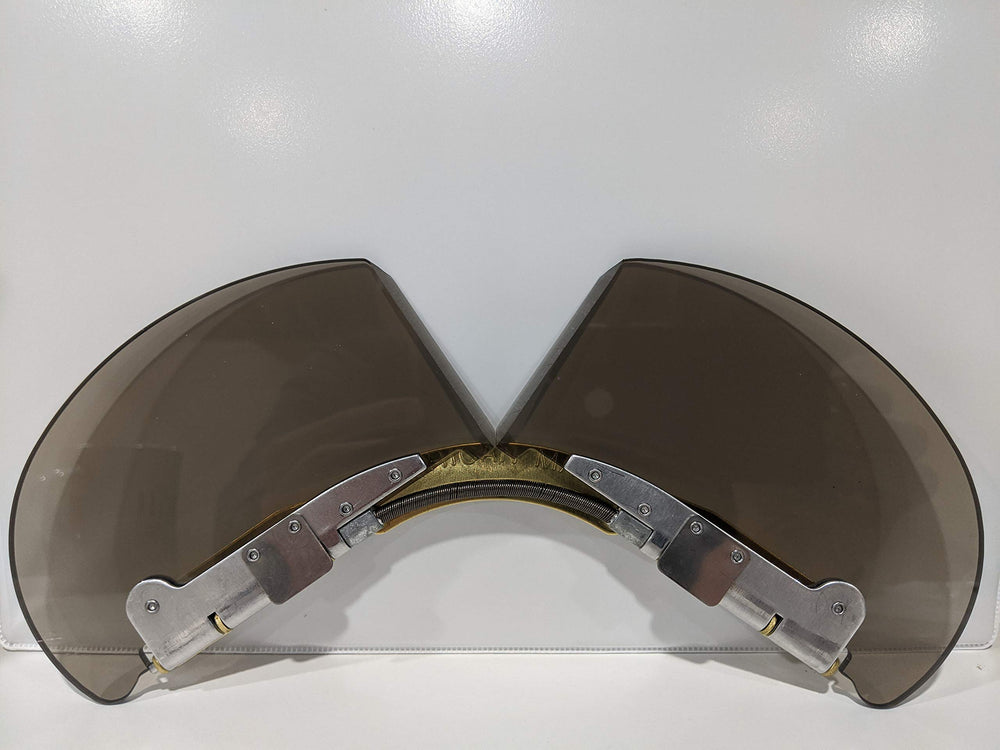 GSP flip down eye shields installation directions included for easy setup.
