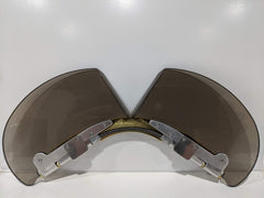 GSP flip down eye shields installation directions included for easy setup.