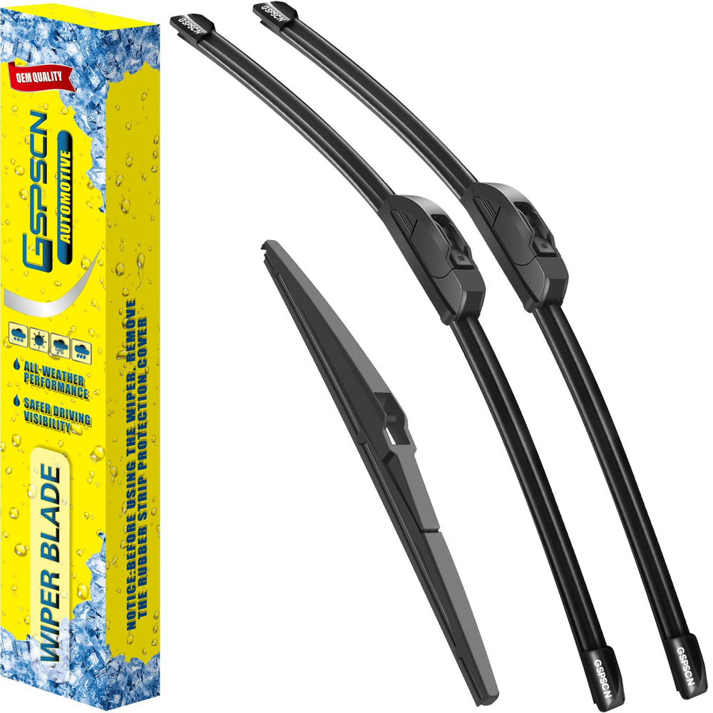 GSPSCN Mitsubishi Mirage 24inch front wiper blade improves rain visibility