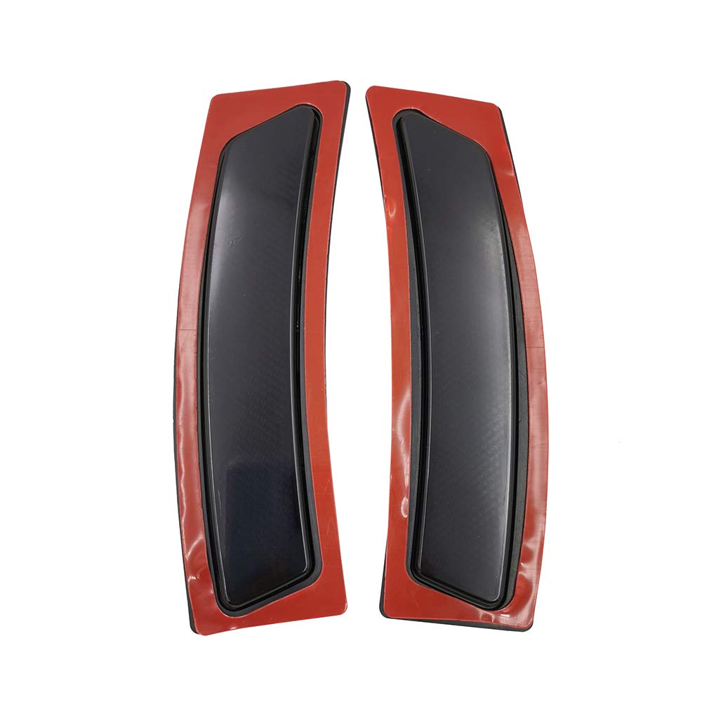 GSRECY front bumper reflector smoke lens for BMW F30 adds stylish discreet styling