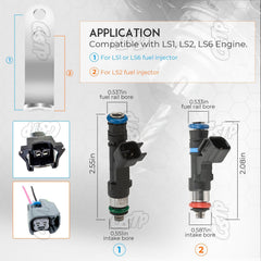 GSTP aluminum injector adapter – LS1/LS2/LS6 compatibility