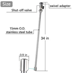 G-Sunny rust-resistant stainless steel construction supports reliable RV maintenance.