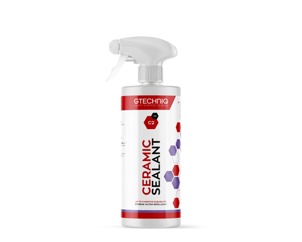 Gtechniq C2 Ceramic Sealant water beading demonstrates rain protection in daily use.