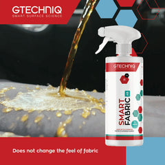 Gtechniq I1 Smart Fabric Protection maintains repellence after multiple washes.
