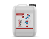 Gtechniq Panel Wipe bottle pour demonstrates prep for flawless coating.