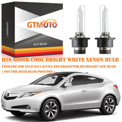 GTMOTO compatible with Acura RDX AFS low beams using D2S projectors