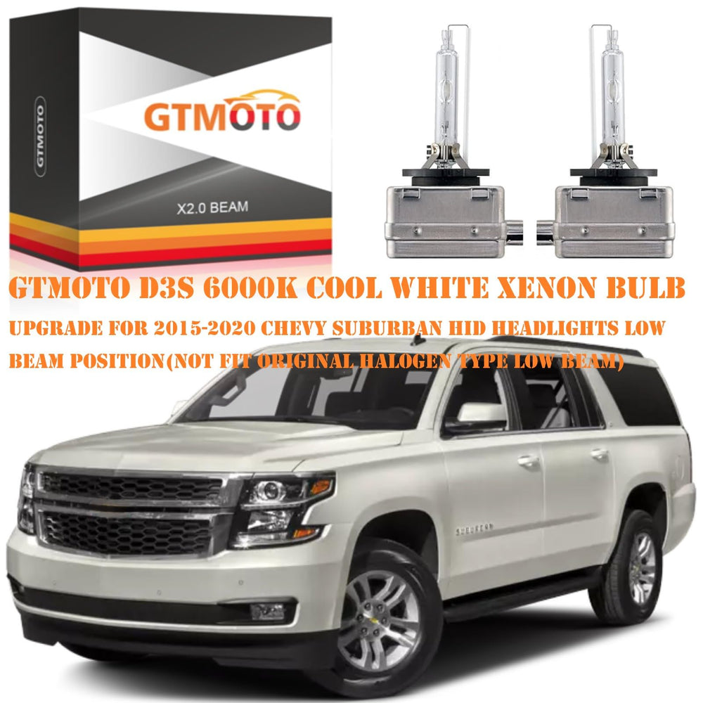 GTMOTO D3SC1 xenon bulbs pack ready for plug-and-play upgrade