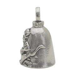 Guardian Bell keyring attachment shows versatile carry on bikes or bags.