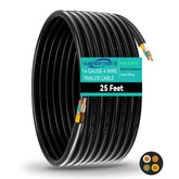Gubrdfrsod 4-wire trailer harness with yellow conductor for quick lighting identification